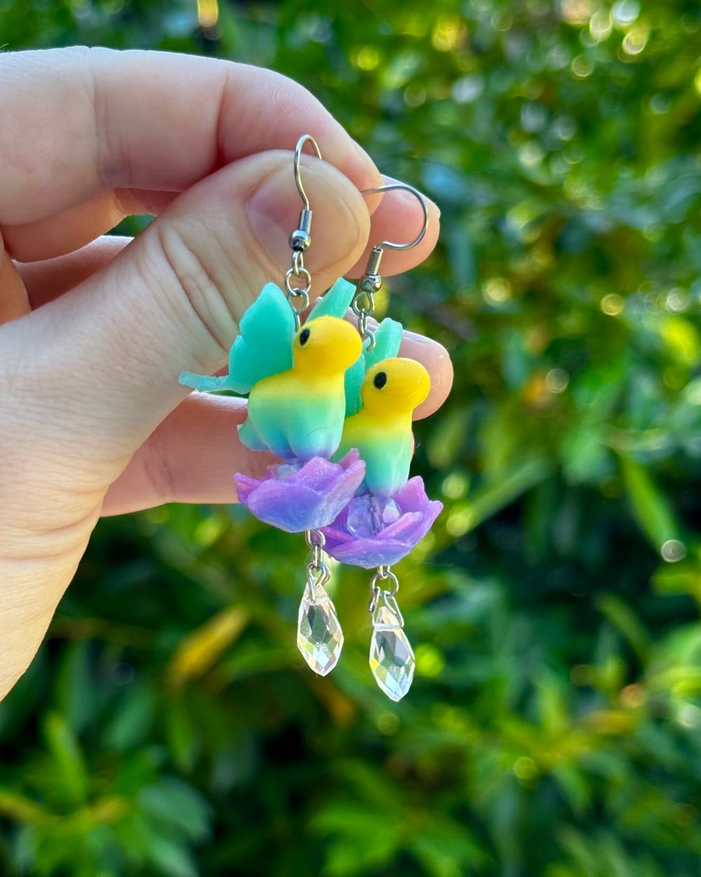 Pollinator Dino Earrings
